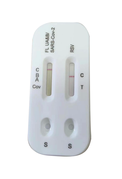 SARS-COV-2 & FLU A&B & RSV COMBO Rapid Test Casssette (swab)