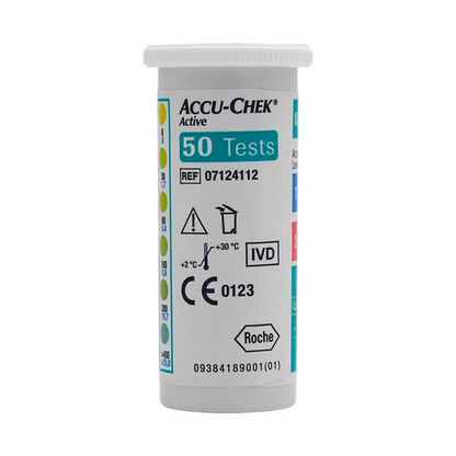 Accu-Chek Active Tiras Reactivas 2 cajas (100 tiras)